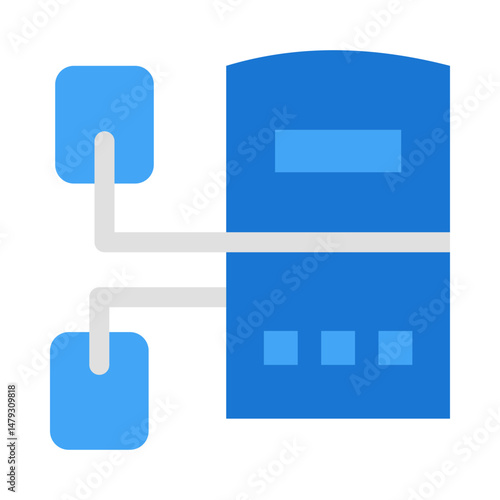 TENS Machine flat icon
