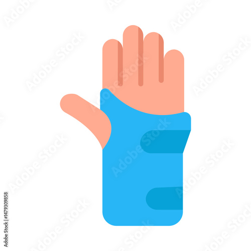 Wrist Support flat icon