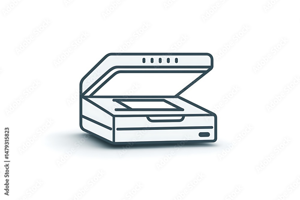 High-Resolution Flatbed Scanner for Document Digitization High-Resolution Flatbed Scanner for Document Digitization