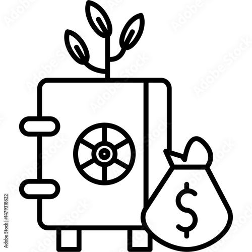 Seed Bank Preservation Icon