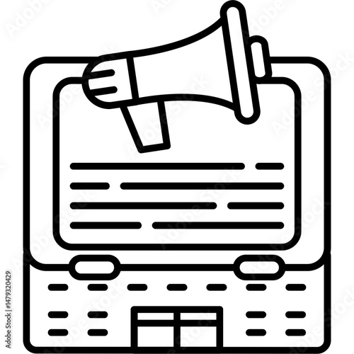 Social Media Marketing Icon