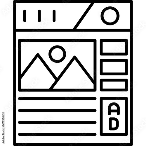 Display Advertising Icon