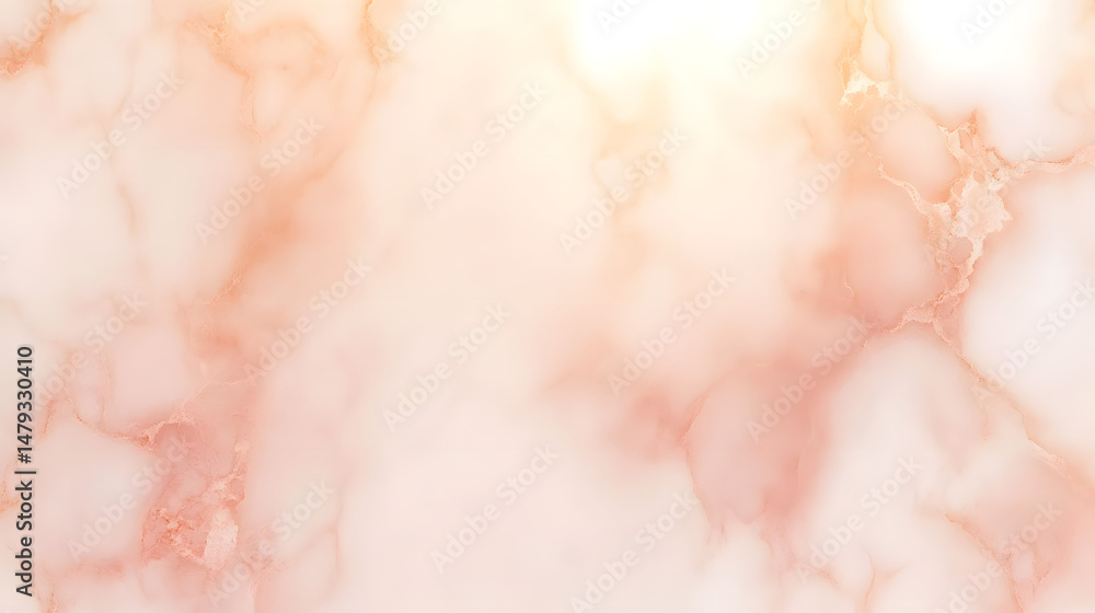 Rose Gold Marble Texture Background
