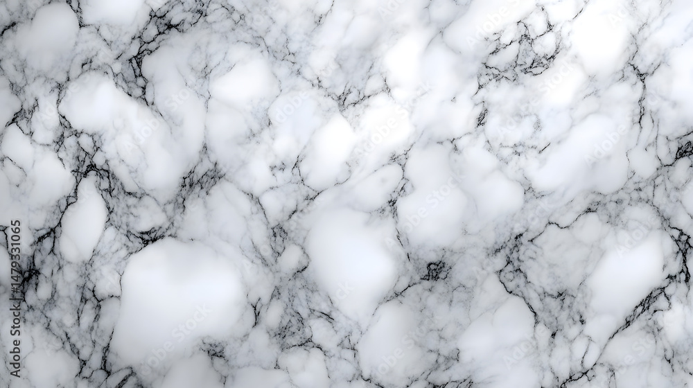 Elegant White Marble Texture Background