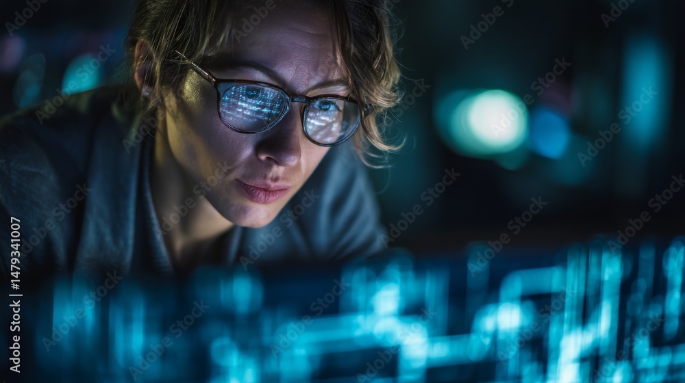 Tech professional analyzing data with holographic interface, symbolizing innovation in digital workspaces
Tech professional analyzing data with holographic interface, symbolizing innovation in digital workspaces