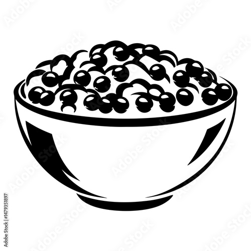 A Delicious Bowl of Creamy Berry Dessert a Sweet Treat for Any Occasion