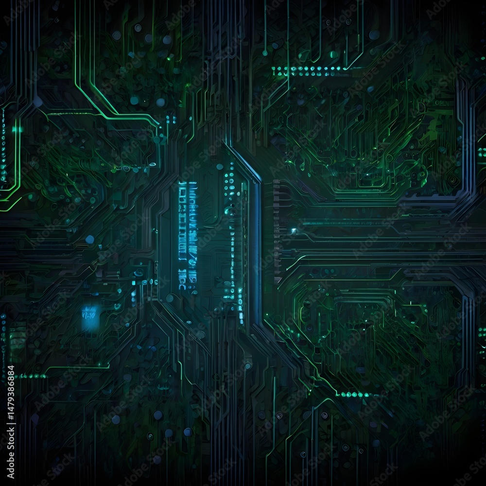 Fototapeta premium circuit board background