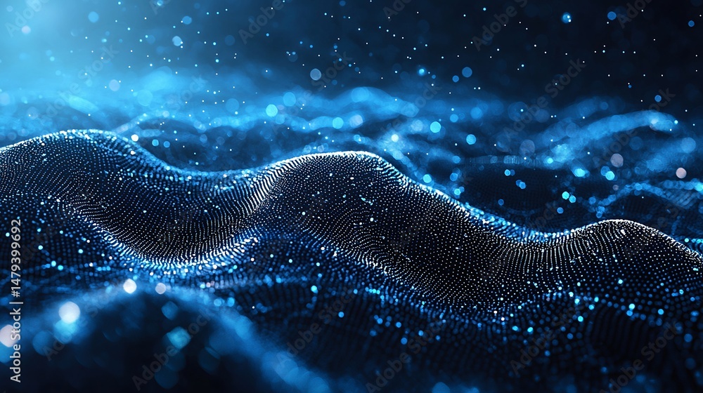 Dynamic wave of blue water capturing the essence of motion and fluidity in a vibrant presentation Dynamic wave of blue water capturing the essence of motion and fluidity in a vibrant presentation