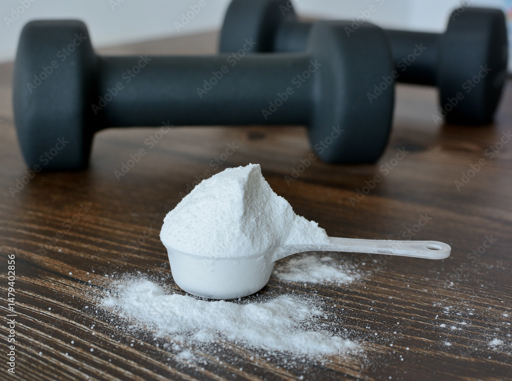 Naklejka premium Kreatyna