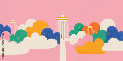 An artistic illustration sh...