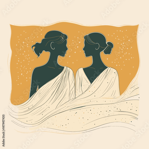 inspired by the Gemini constellation