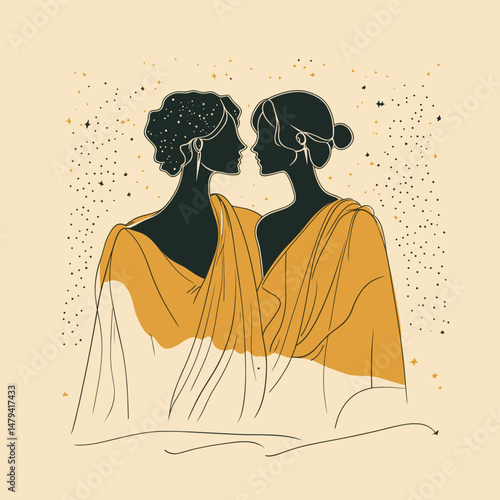 inspired by the Gemini constellation