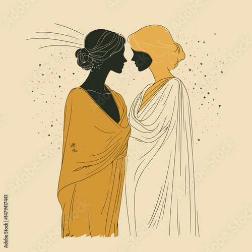 inspired by the Gemini constellation