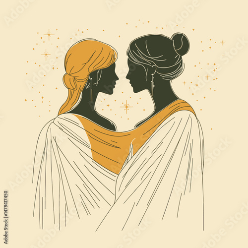 inspired by the Gemini constellation