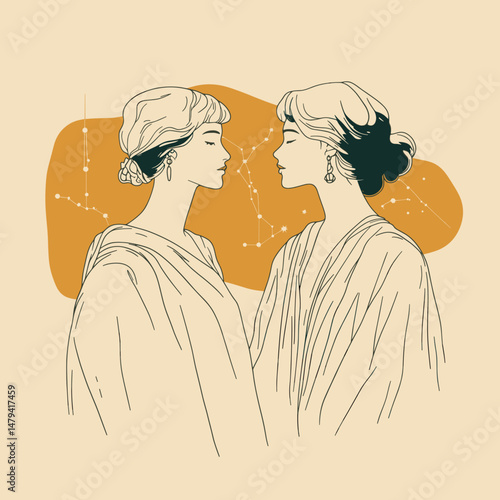 inspired by the Gemini constellation