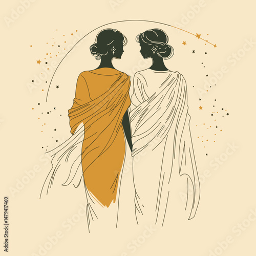 inspired by the Gemini constellation