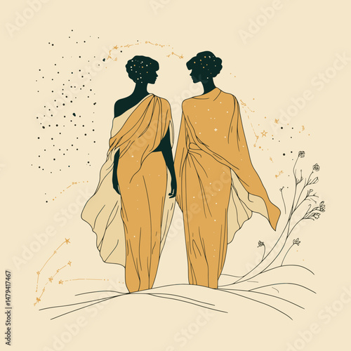 inspired by the Gemini constellation