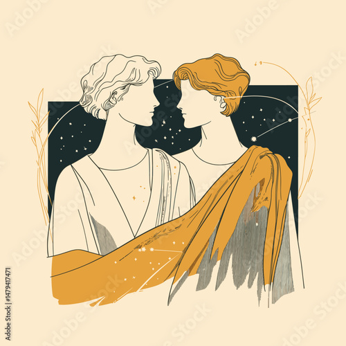 inspired by the Gemini constellation