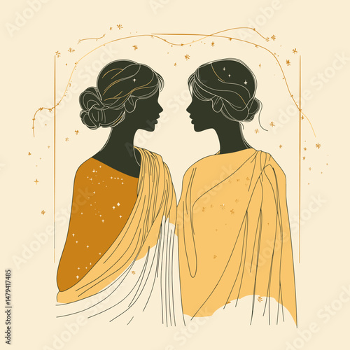 inspired by the Gemini constellation