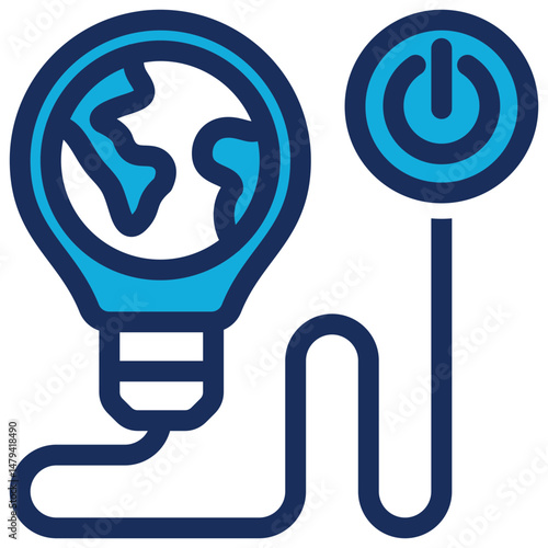 Earth Hour Icon