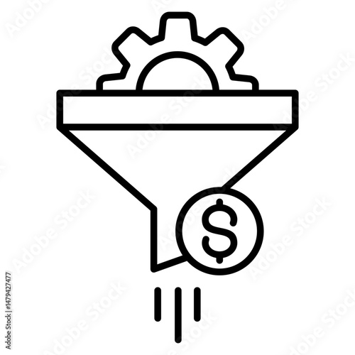 sales funnel icon
