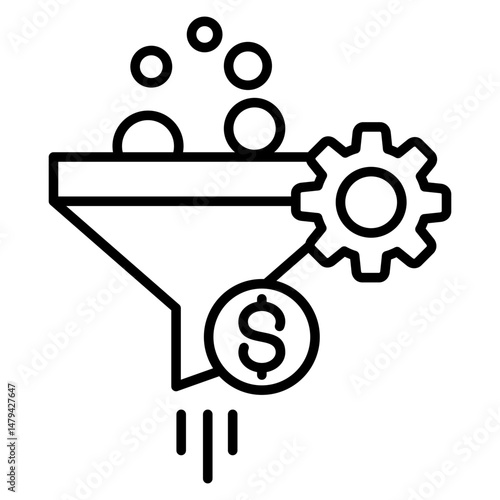 conversion rate icon
