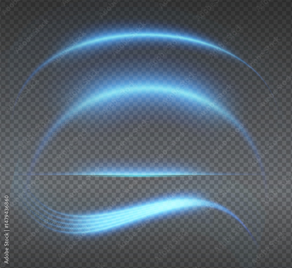 Obraz premium Lighting effect element