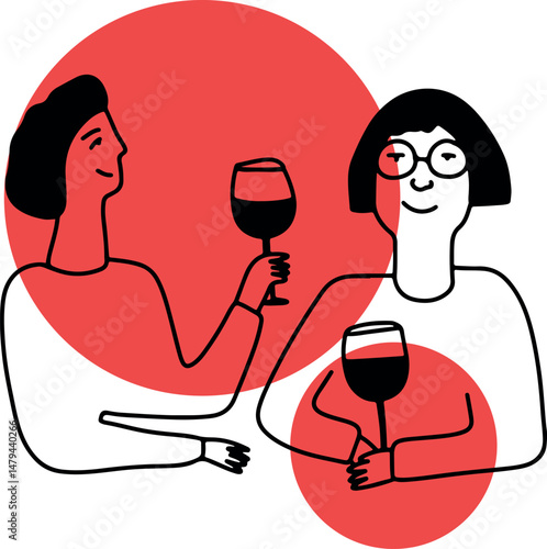 Winemaking. The process of making wine. Drawing, engraving, ink, line art, vector	
