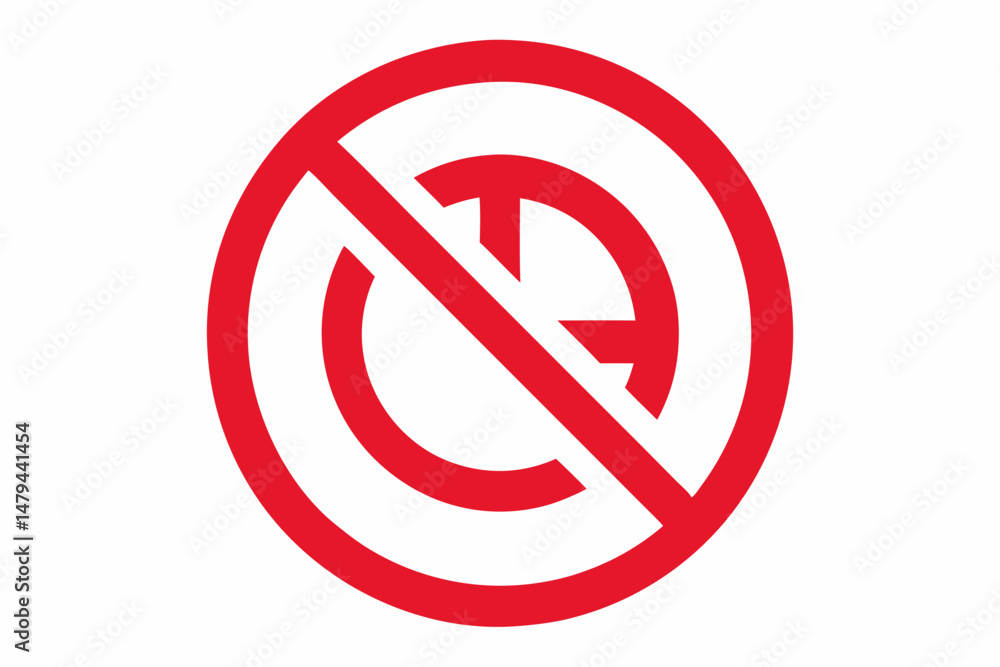 no parking sign vector illustration no parking sign vector illustration