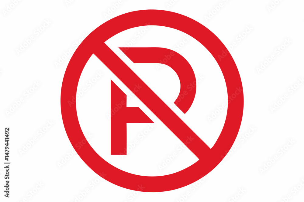 no parking sign vector illustration no parking sign vector illustration