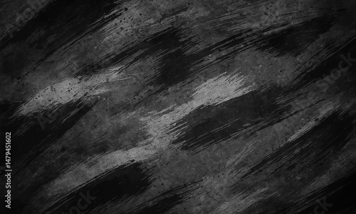 Abstract Grunge Texture with Brush Strokes