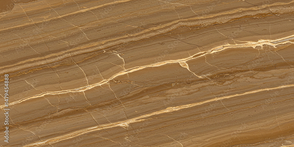 Naklejka premium brown swirl, marble texture soft layered brown marble design with flowing beige and tan lines creating smooth abstract background used in elegant product or packaging scenes