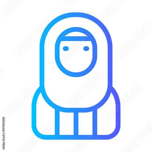 muslim gradient icon