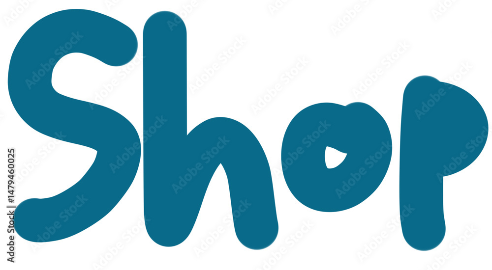 Obraz premium English word work piece