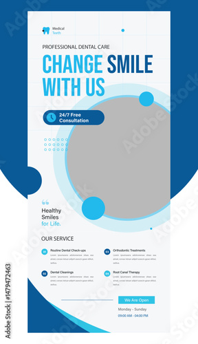 Dental Care Roll Up Banner