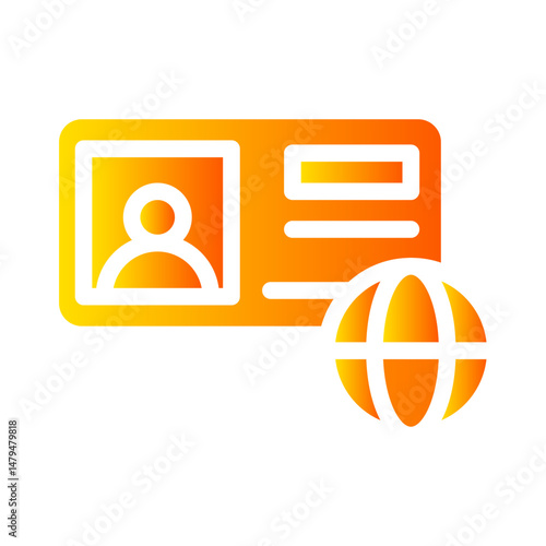 citizen gradient icon