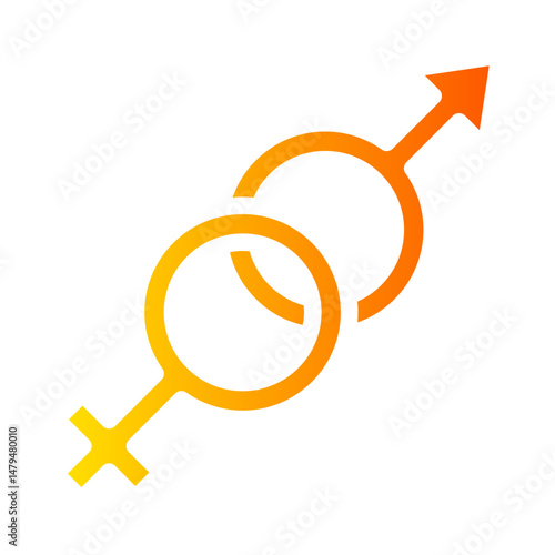 gender gradient icon