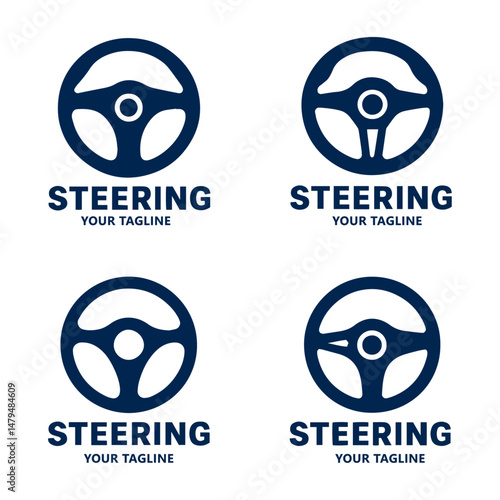 Steering Wheel Icon Set