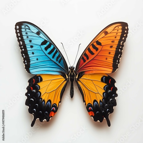  Two Butterfly Illustration.