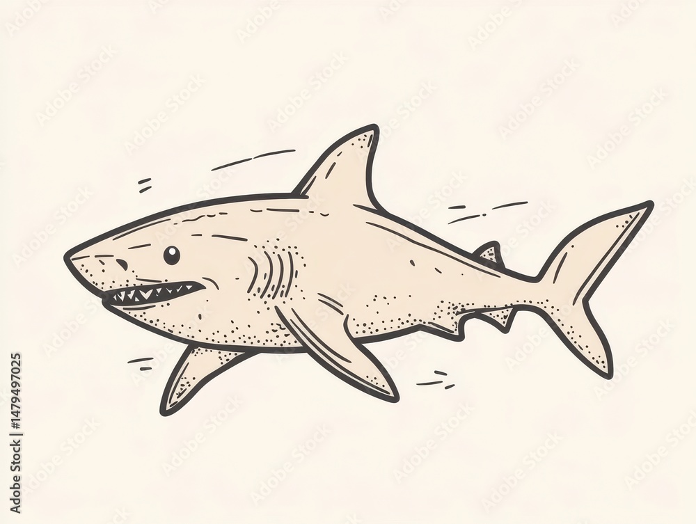 Fototapeta premium shark