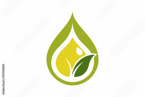 drop of oil vector illustration 