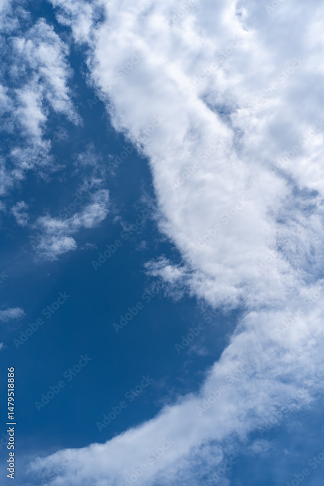 Obraz premium blue sky with clouds