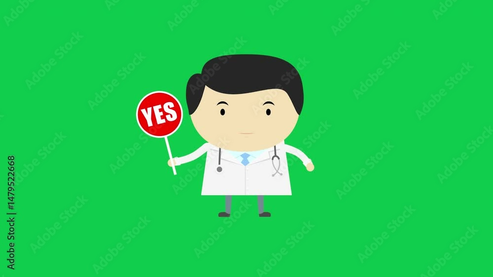 Cartoon businessman holding red button on green screen, ideal for alert, emergency, or interactive video overlays. Chroma key for easy editing. Cartoon businessman holding red button on green screen, ideal for alert, emergency, or interactive video overlays. Chroma key for easy editing.