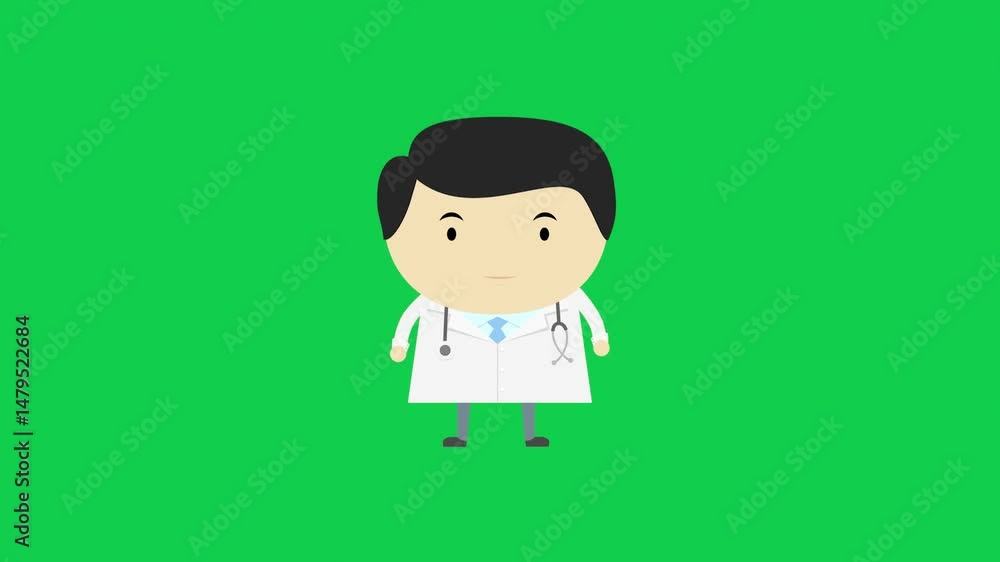 Cartoon businessman with arms up on green screen, perfect for excitement, surprise, or announcement video overlays. Green screen for chroma key. Cartoon businessman with arms up on green screen, perfect for excitement, surprise, or announcement video overlays. Green screen for chroma key.