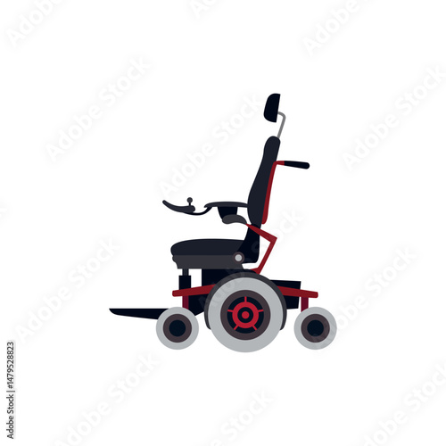 Motorized Wheelchair accessibility vector symbol sign icon Wheelchair accessibility vector symbol sign icon