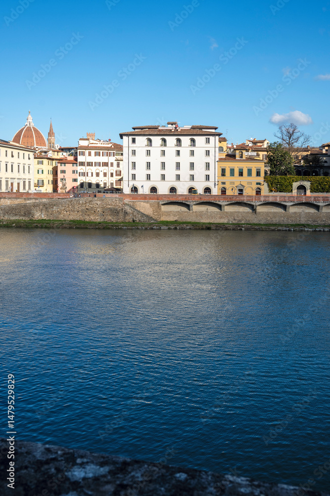 Fototapeta premium The Old Town of city of Florence, Tuscany Region, Italy