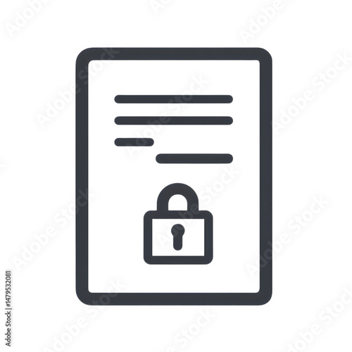 Privacy Icon for GDPR Compliance
