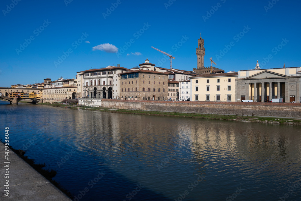 Fototapeta premium The Old Town of city of Florence, Tuscany Region, Italy