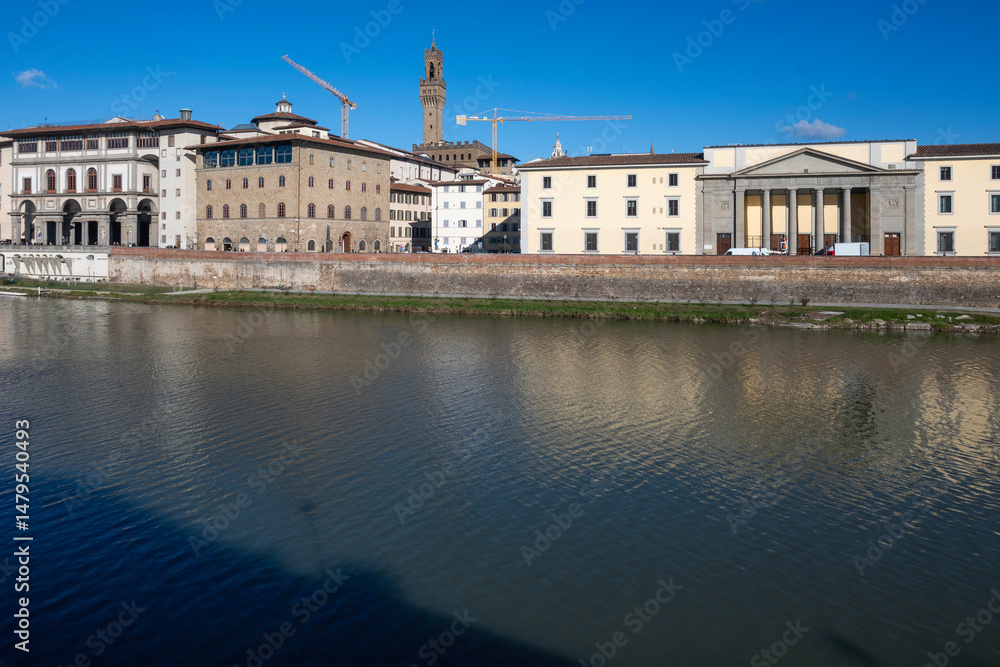 Fototapeta premium The Old Town of city of Florence, Tuscany Region, Italy
