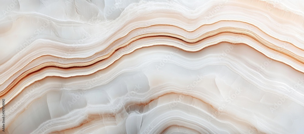 Delicate, flowing marble-like texture Delicate, flowing marble-like texture